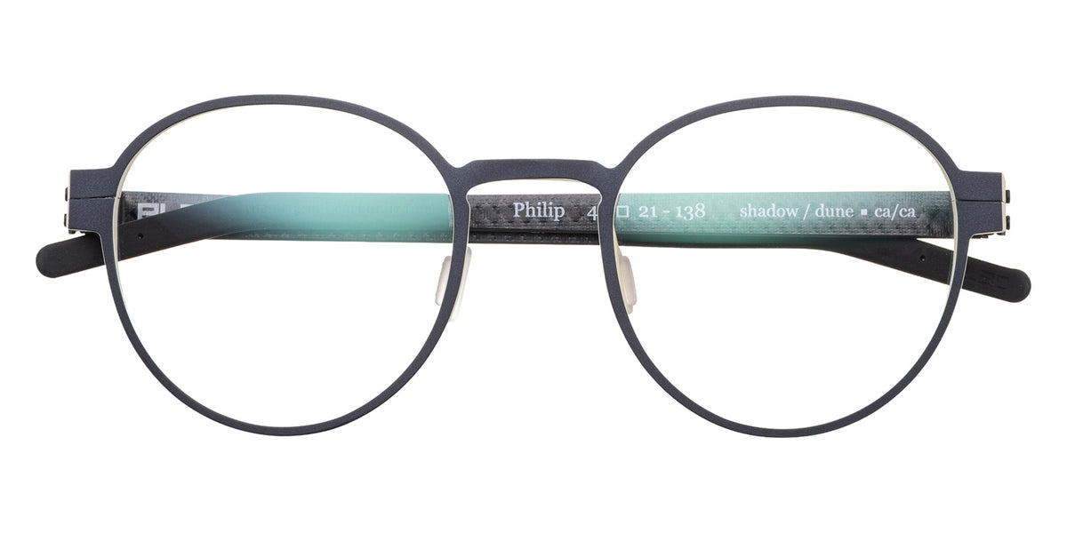 Blac® Philip Eyeglasses - Grey / Crystal