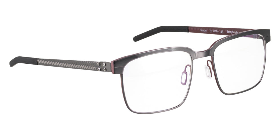 Blac® Simon Eyeglasses - Grey / Red