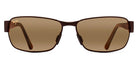 Maui Jim® Black Coral MAU Black Coral H249-19M 65 - Matte Espresso / HCL Bronze Sunglasses
