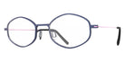 Blackfin® ALTADENA Eyeglasses BLF ALTADENA OP 1895 51 - Persian Indigo/Shiny Oxide Pink