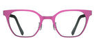 Blackfin® ALYS Eyeglasses BLF ALYS OP 1967 50 - Dahlia Purple/Moka Brown