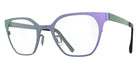 Blackfin® ALYS Eyeglasses BLF ALYS OP 1970 50 - Iridescent Purple - Green