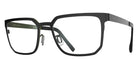 Blackfin® BARROW BLF BARROW BLACKFIN BLACK/OLIVE GREEN 1665 53 Eyeglasses - BLACKFIN BLACK/OLIVE GREEN 1665