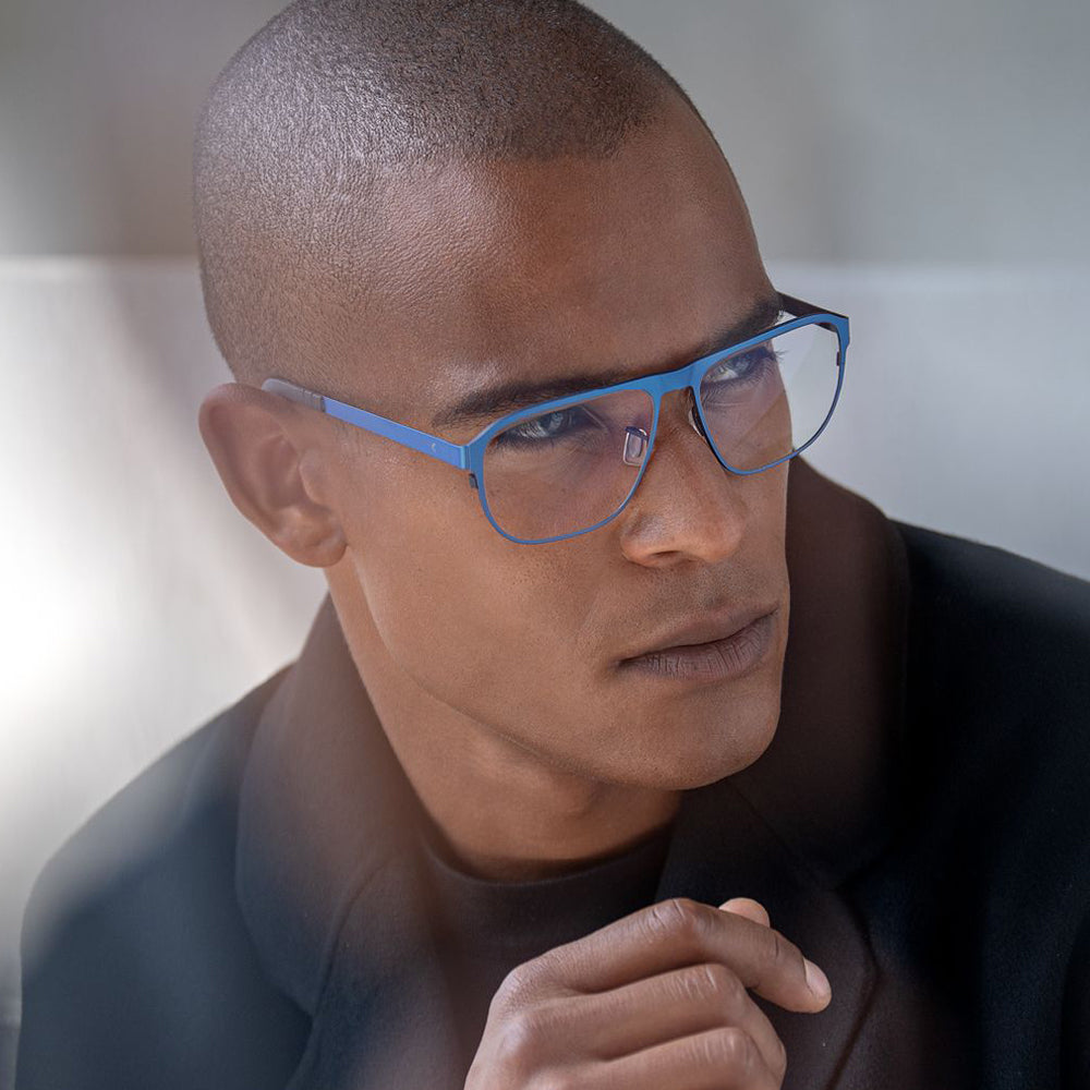 Blackfin® BAYSHORE Eyeglasses - TROPICAL BLUE/SHADOW DARK BLUE 1532 