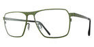 Blackfin® BERGEN BLF BERGEN ARMY DARK GREEN/BLACKFIN BLACK 1887 57 Eyeglasses - ARMY DARK GREEN/BLACKFIN BLACK 1887