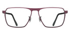 Blackfin® BERGEN BLF BERGEN DAMASCUS BURGUNDY/BLACKFIN BLACK 1922 57 Eyeglasses - DAMASCUS BURGUNDY/BLACKFIN BLACK 1922
