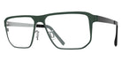 Blackfin® BISCAYNE Eyeglasses BLF BISCAYNE OP 1888 57 - Hunter Green/Opal Gray