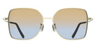 Blackfin® CAMBRIA BLF CAMBRIA BRUSHED LIGHT GOLD/R048 1777 55 Sunglasses - BRUSHED LIGHT GOLD/R048 1777