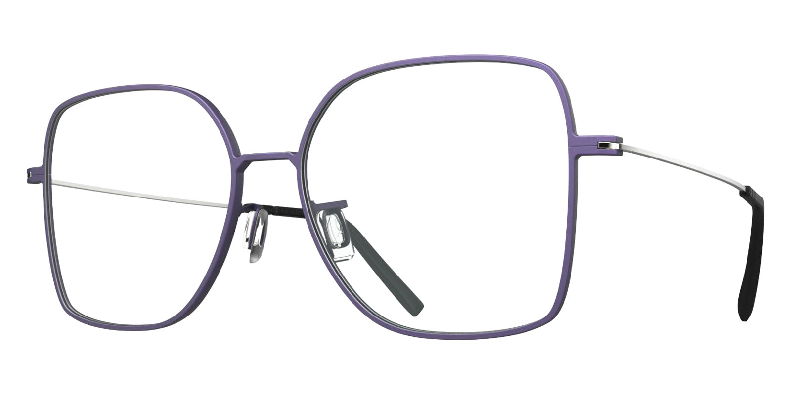 Blackfin® CAMBRIA BLF CAMBRIA IMPERIAL INDIGO/SHINY SILVER 1892 55 Eyeglasses - IMPERIAL INDIGO/SHINY SILVER 1892
