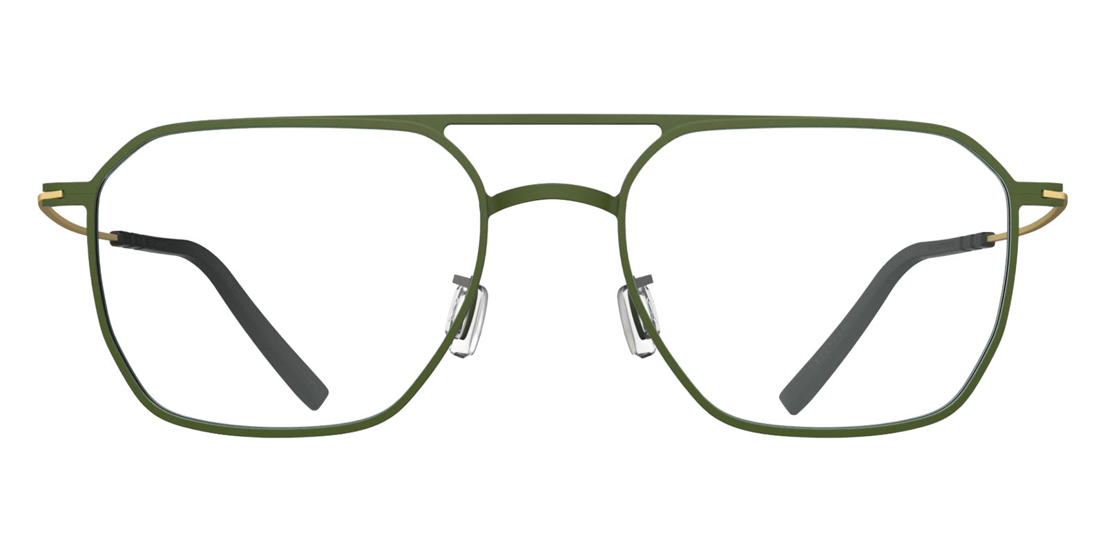 Blackfin® DAVENPORT BLF DAVENPORT ARMY DARK GREEN/OXIDE KHAKI 1853 56 Eyeglasses - ARMY DARK GREEN/OXIDE KHAKI 1853