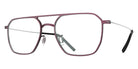 Blackfin® DAVENPORT BLF DAVENPORT DAMASCUS BURGUNDY/SATIN SILVER 1855 56 Eyeglasses - DAMASCUS BURGUNDY/SATIN SILVER 1855