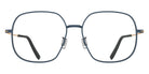 Blackfin® DEL MAR BLF DEL MAR NIAGARA BLUE/SHINY OXIDE ORANGE 1756 56 Eyeglasses - NIAGARA BLUE/SHINY OXIDE ORANGE 1756