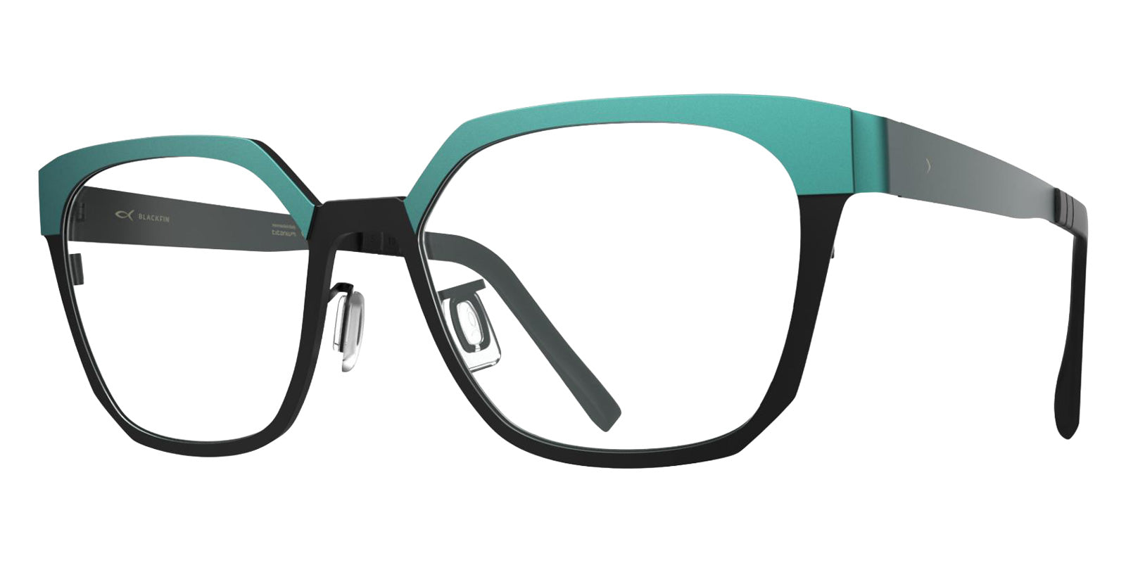 Blackfin® DELRAY BLF DELRAY FOREST GREEN/BLACKFIN BLACK 1910 53 Eyeglasses - FOREST GREEN/BLACKFIN BLACK 1910