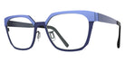 Blackfin® DELRAY BLF DELRAY PROVENCE BLUE/VELVET PURPLE 1912 53 Eyeglasses - PROVENCE BLUE/VELVET PURPLE 1912