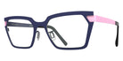 Blackfin® DESTIN BLF DESTIN AURORA PINK/VELVET PURPLE 1908 53 Eyeglasses - AURORA PINK/VELVET PURPLE 1908