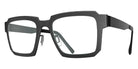Blackfin® FLATIRON Eyeglasses BLF FLATIRON OP 1890 53 - Brushed Black/Blackfin Black