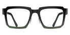 Blackfin® FLATIRON Eyeglasses BLF FLATIRON OP 1985 53 - Shiny Black Gold/Avocado Green