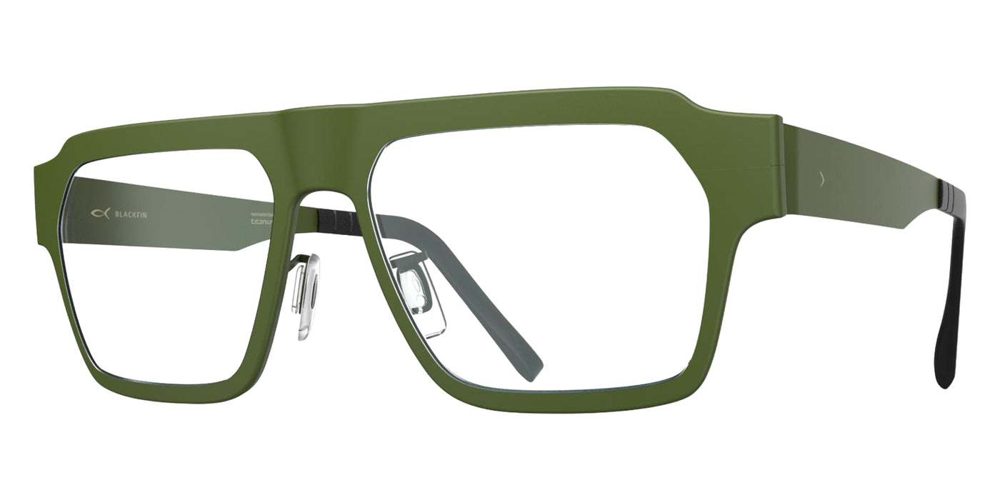 Blackfin® GOTHAM Eyeglasses - ARMY DARK GREEN 1623 
