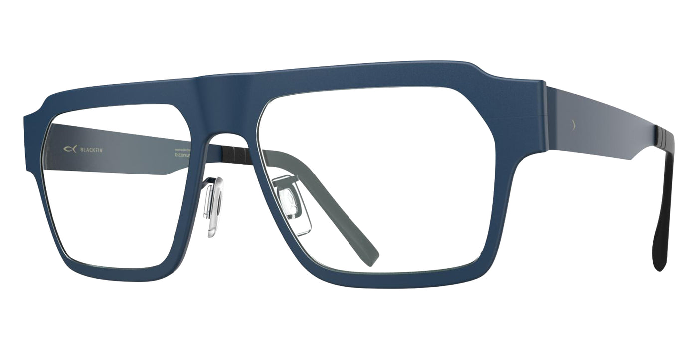 Blackfin® GOTHAM Eyeglasses - SHADOW DARK BLUE 1515 