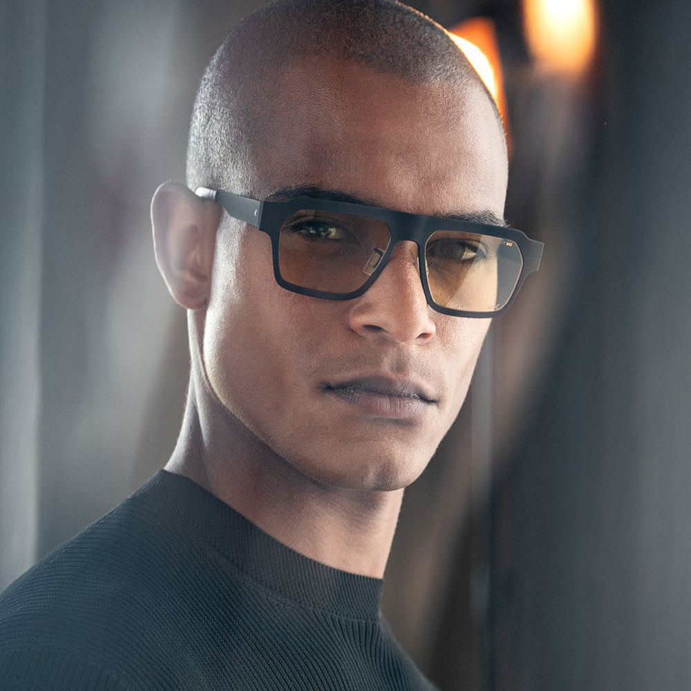 Blackfin® GOTHAM Sunglasses - SILK FEEL MATT BLACK 1845 