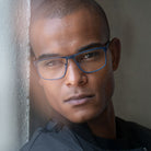Blackfin® HALIFAX Eyeglasses - OLYMPIC BLUE/SHADOW DARK BLUE 1751 