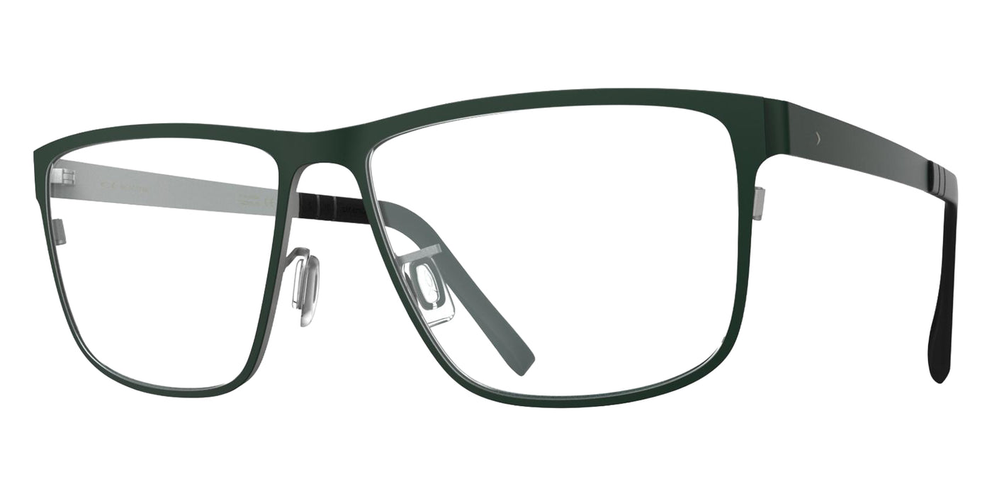 Blackfin® HALIFAX Eyeglasses - HUNTER GREEN/OPAL GRAY 1888 