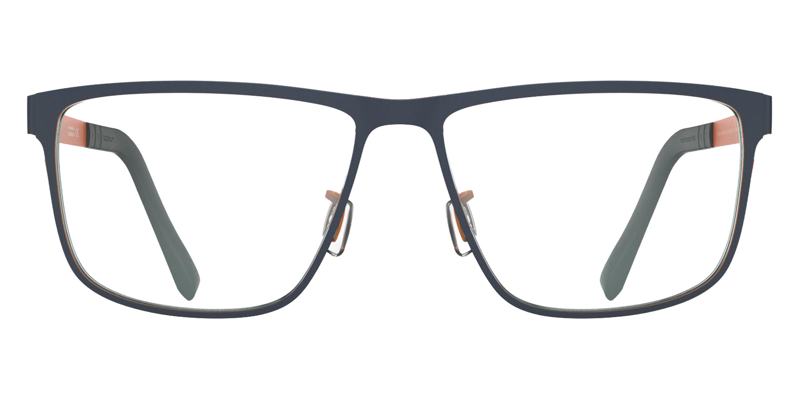 Blackfin® HALIFAX Eyeglasses - STORM NAVY BLUE/SUNSET ORANGE 1592 