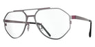 Blackfin® HAMILTON Eyeglasses BLF HAMILTON OP 1976 55 - Satin Silver/Damascus Burgundy