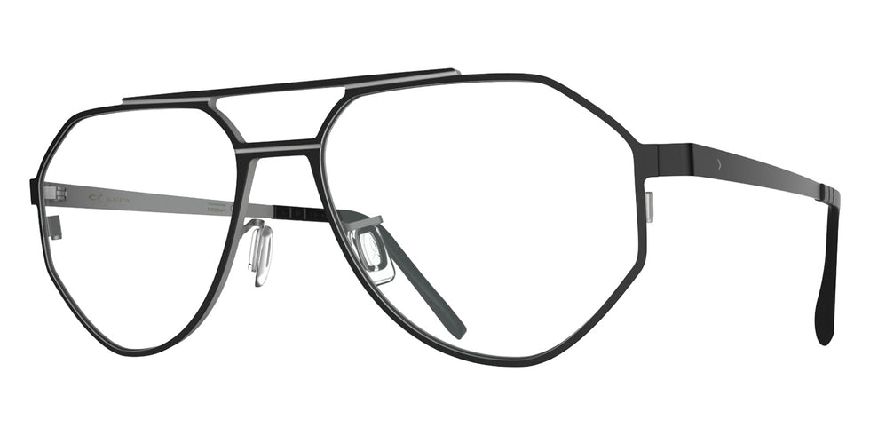 Blackfin® HAMILTON Eyeglasses BLF HAMILTON OP 1978 55 - Blackfin Black/Opal Gray