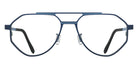 Blackfin® HAMILTON Eyeglasses BLF HAMILTON OP 1979 55 - Galaxy Blue/Artic Blue