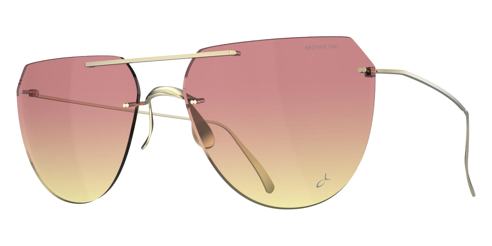 Blackfin® INFINITY 02 Sunglasses - BRUSHED LIGHT GOLD/R046 1777 