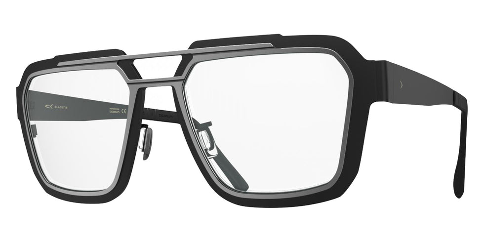 Blackfin® IRON HARBOR BLF IRON HARBOR BLACKFIN BLACK/SATIN SILVER 1462 56 Eyeglasses - BLACKFIN BLACK/SATIN SILVER 1462