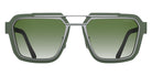 Blackfin® IRON HARBOR BLF IRON HARBOR SATIN SILVER/AVOCADO GREEN/R041 1944 56 Sunglasses - SATIN SILVER/AVOCADO GREEN/R041 1944