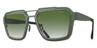 Blackfin® IRON HARBOR BLF IRON HARBOR SATIN SILVER/AVOCADO GREEN/R041 1944 56 Sunglasses - SATIN SILVER/AVOCADO GREEN/R041 1944