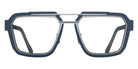 Blackfin® IRON HARBOR BLF IRON HARBOR SATIN SILVER/SHADOW DARK BLUE 1846 56 Eyeglasses - SATIN SILVER/SHADOW DARK BLUE 1846