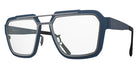 Blackfin® IRON HARBOR BLF IRON HARBOR SATIN SILVER/SHADOW DARK BLUE 1846 56 Eyeglasses - SATIN SILVER/SHADOW DARK BLUE 1846