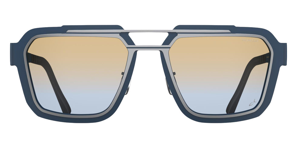 Blackfin® IRON HARBOR BLF IRON HARBOR SATIN SILVER/SHADOW DARK BLUE/R048 1846 56 Sunglasses - SATIN SILVER/SHADOW DARK BLUE/R048 1846