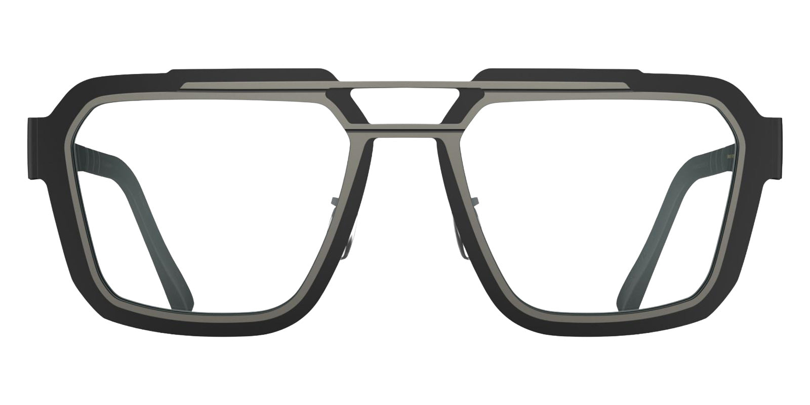 Blackfin® IRON HARBOR BLF IRON HARBOR STONE GRAY/BLACKFIN BLACK 1585 56 Eyeglasses - STONE GRAY/BLACKFIN BLACK 1585