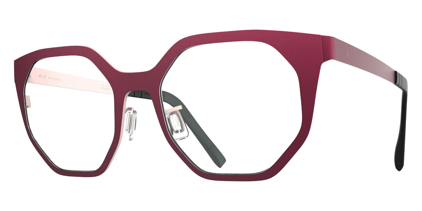 Blackfin® ISLAY Eyeglasses - BURGUNDY RED/POWDER PINK 1868 