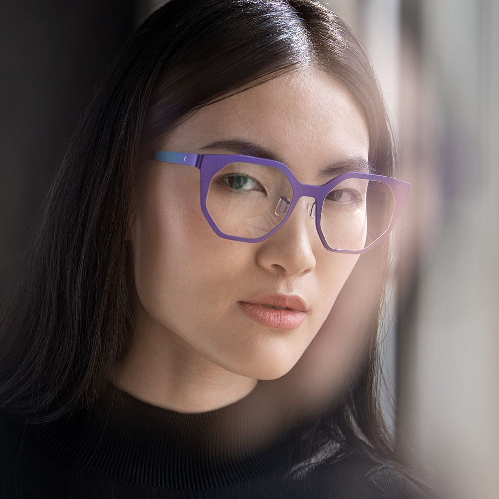 Blackfin® ISLAY Eyeglasses - DIVA VIOLET/ULTRAMARINE GREEN 1870