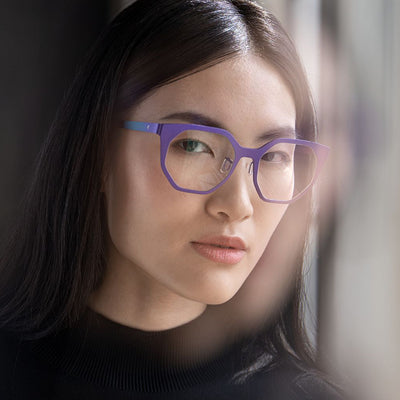 Blackfin® ISLAY Eyeglasses - DIVA VIOLET/ULTRAMARINE GREEN 1870