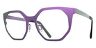 Blackfin® ISLAY Eyeglasses - IRIDESCENT GRAY - LILAC 1869 