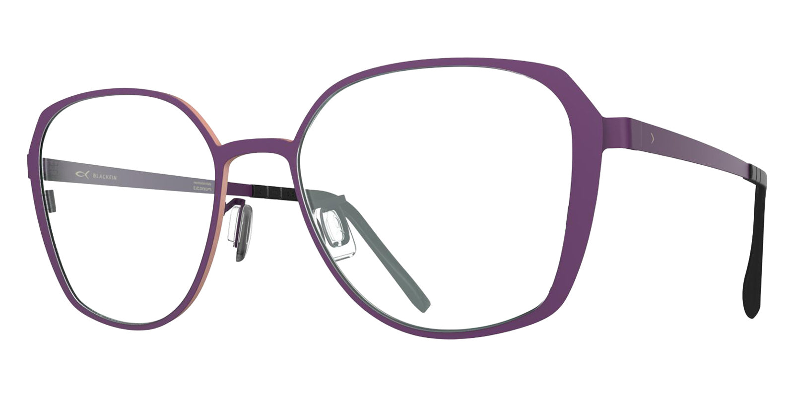 Blackfin® LANAI Eyeglasses BLF LANAI OP 1822 53 - Night Purple/Antique Light Pink