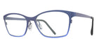 Blackfin® LONG ISLAND Eyeglasses BLF LONG ISLAND OP 1823 49 - Persian Indigo/Provence Blue