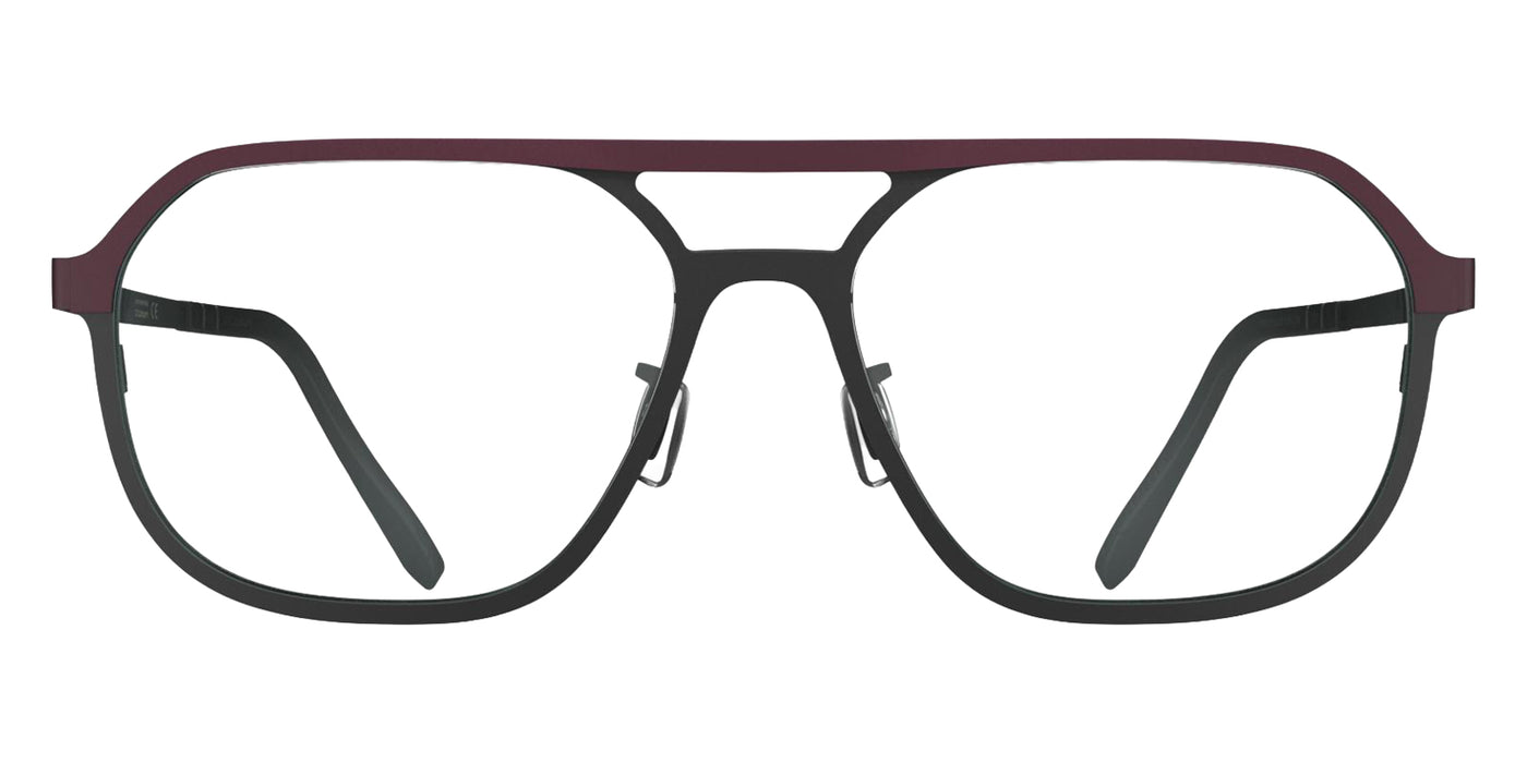 Blackfin® LOPEZ Eyeglasses - DAMASCUS BURGUNDY/LAVA GRAY 1874 