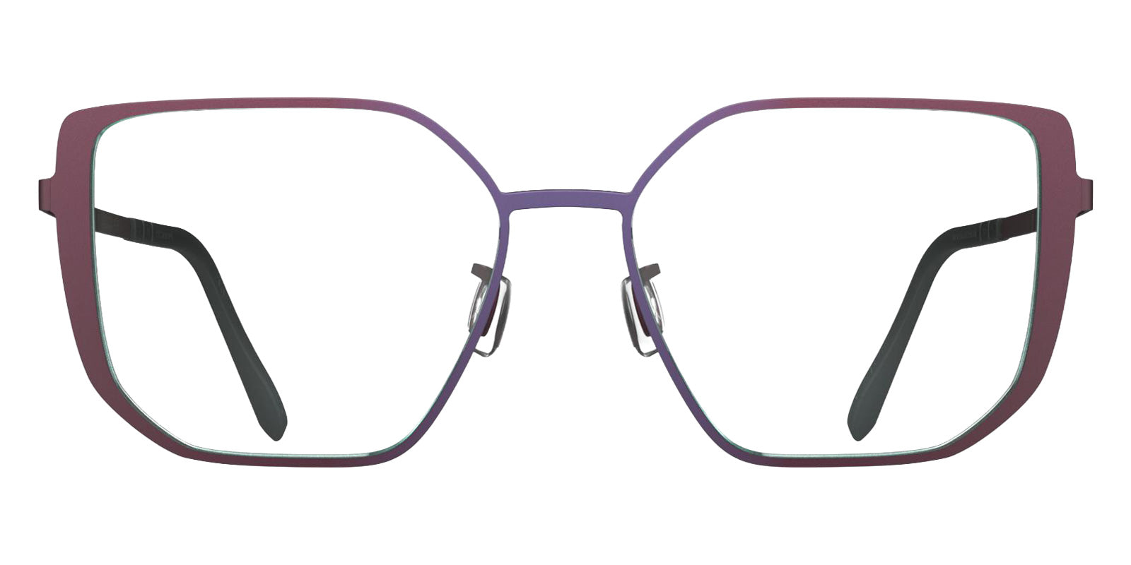 Blackfin® LOWELL BLF LOWELL DAMASCUS BURGUNDY/IMPERIAL INDIGO 1900 55 Eyeglasses - DAMASCUS BURGUNDY/IMPERIAL INDIGO 1900