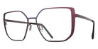 Blackfin® LOWELL BLF LOWELL DAMASCUS BURGUNDY/IMPERIAL INDIGO 1900 55 Eyeglasses - DAMASCUS BURGUNDY/IMPERIAL INDIGO 1900