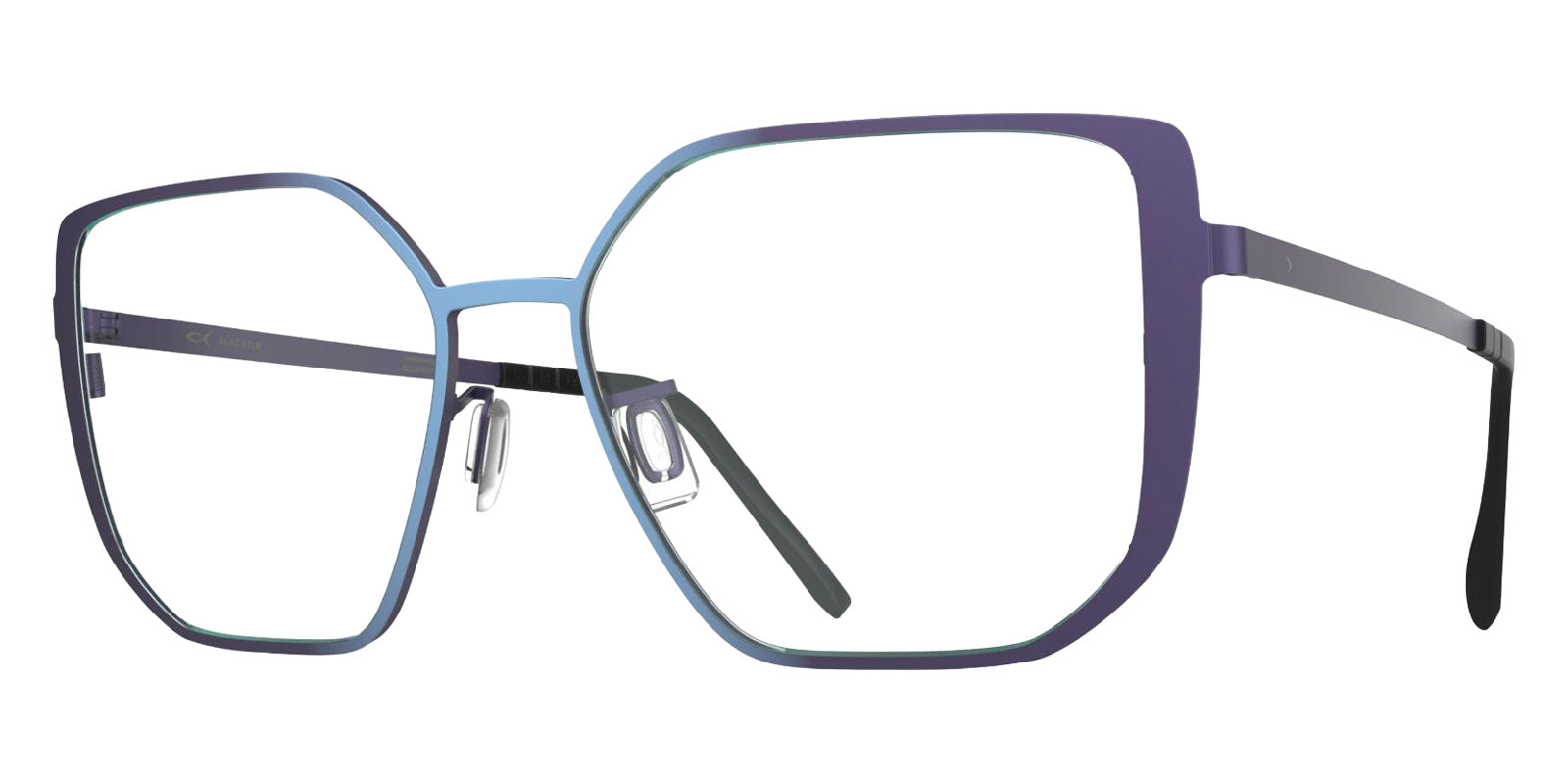 Blackfin® LOWELL BLF LOWELL IMPERIAL INDIGO/ARTIC BLUE 1901 55 Eyeglasses - IMPERIAL INDIGO/ARTIC BLUE 1901