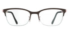 Blackfin® MADELINE Eyeglasses BLF MADELINE OP 1168 52 - Nut Dark Brown/Powder Pink