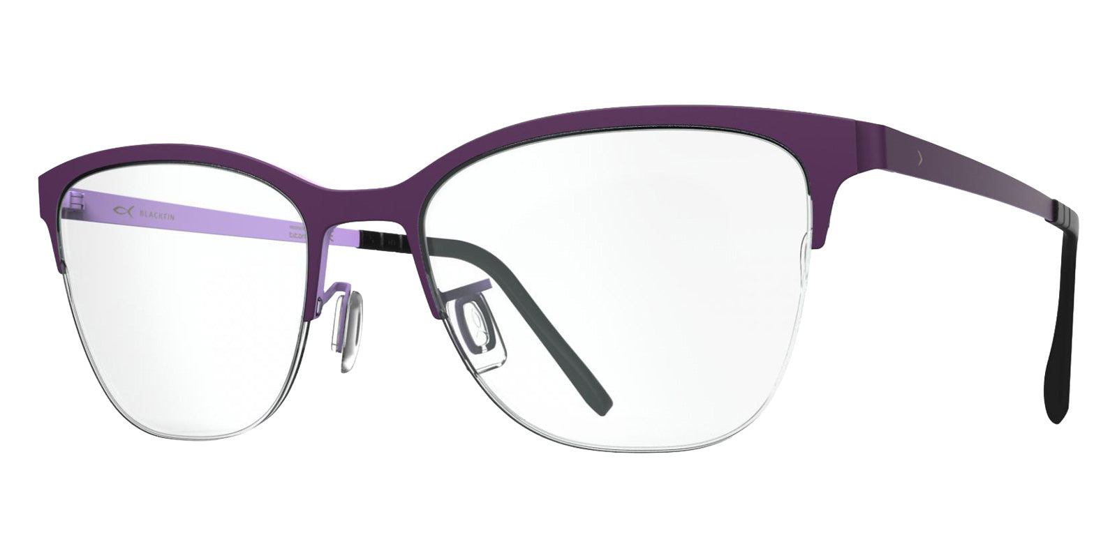 Blackfin® MADELINE Eyeglasses BLF MADELINE OP 1307 52 - Night Purple/Lavender Lilac